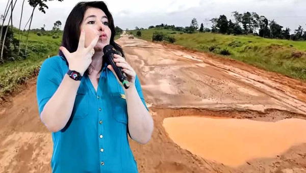 Ministra de Lula prometeu reconstrução da BR-364 no Acre, mas rodovia receberá apenas manutenção, mostra publicação no Diário da União