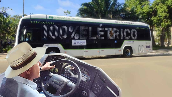 Bocalom faz apresentação de ônibus elétrico: "Essa é a prova que queremos modernizar a Capital"