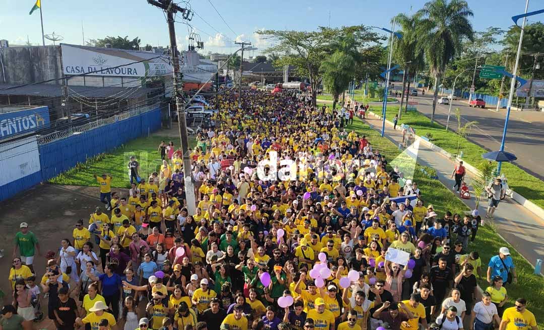 Marcha para Jesus reúne centenas de fiéis nas ruas da Capital acreana