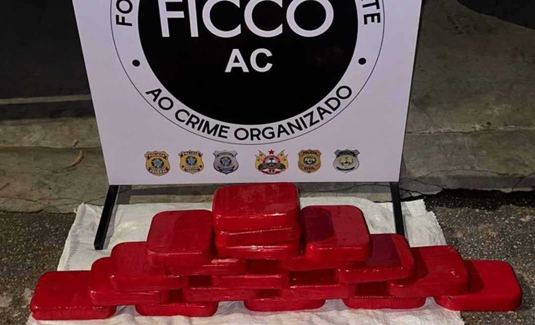 PF apreende 20 quilos de cocaína na BR-364 entre Cruzeiro do Sul e Rio Branco