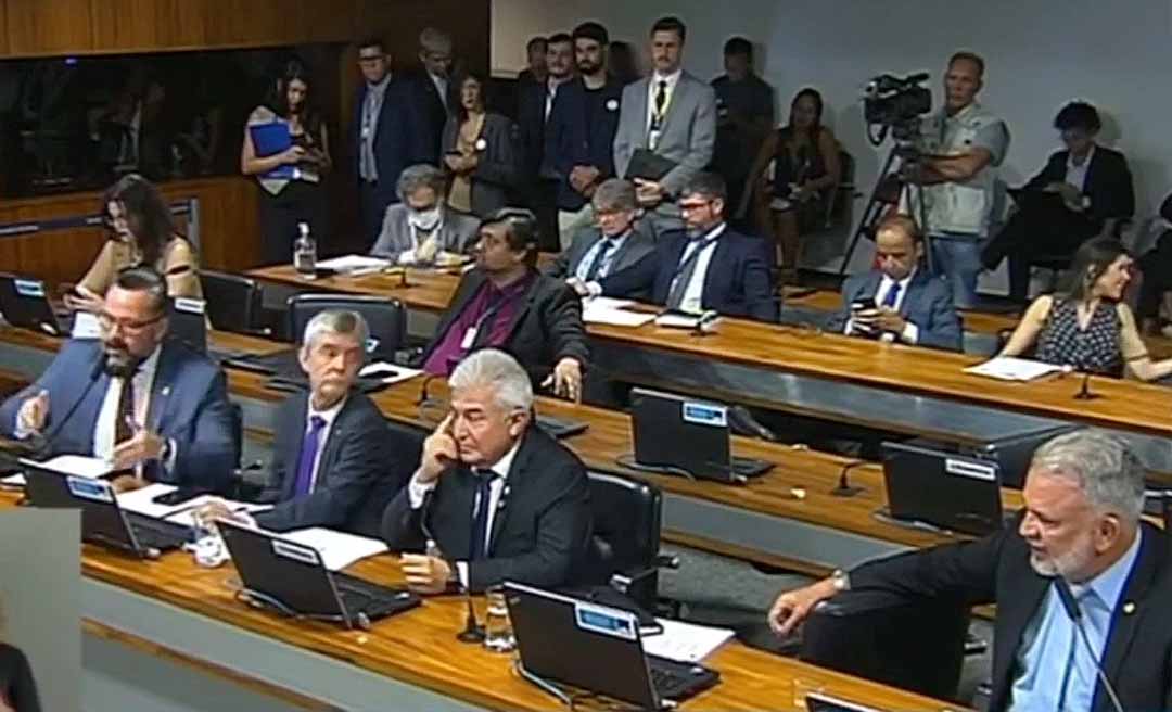Discussão no Senado: Alan Rick e Petecão divergem sobre voos de cabotagem na Amazônia; veja o vídeo