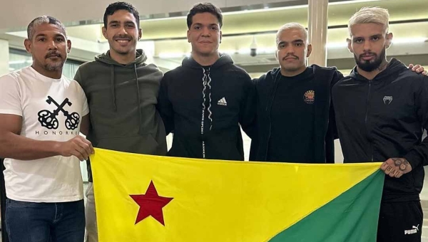 Acreanos viajam para disputa do Predador Fight Championship 47, na cidade de Cancún, no México