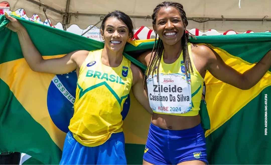 Atleta acreana brilha no Mundial de Atletismo Paralímpico: Débora Oliveira conquista medalha de prata no Japão