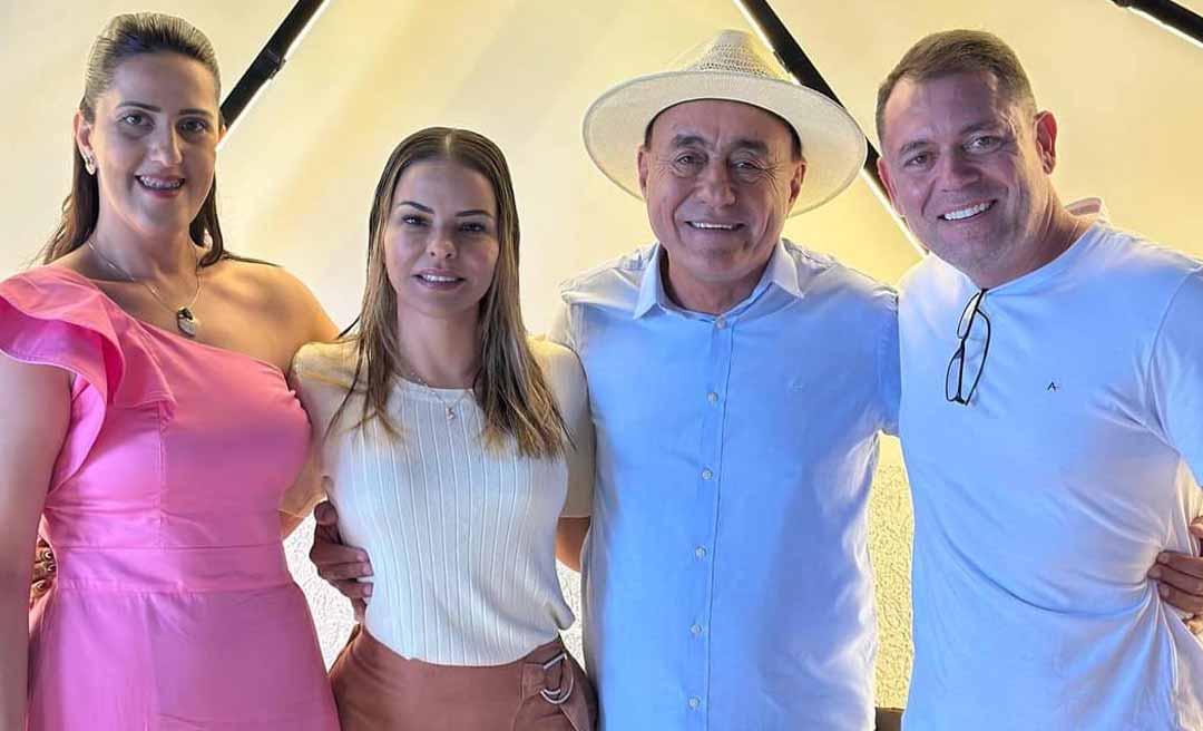 Cotado para ser vice de Bocalom, Alysson vai ao aniversário do prefeito e é chamado por ele de “amigo de longas datas e batalhas”