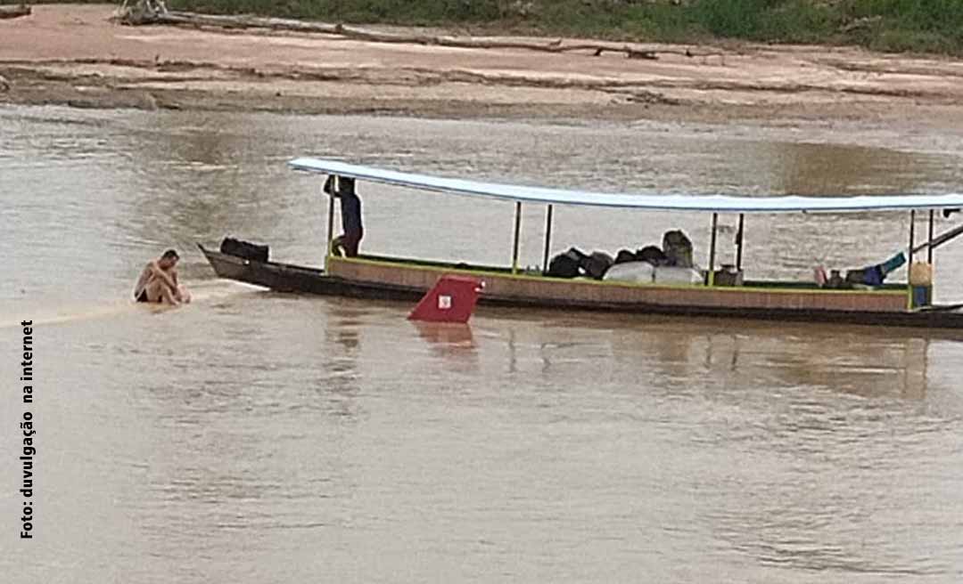 Avião de pequeno porte cai em rio no interior do Acre