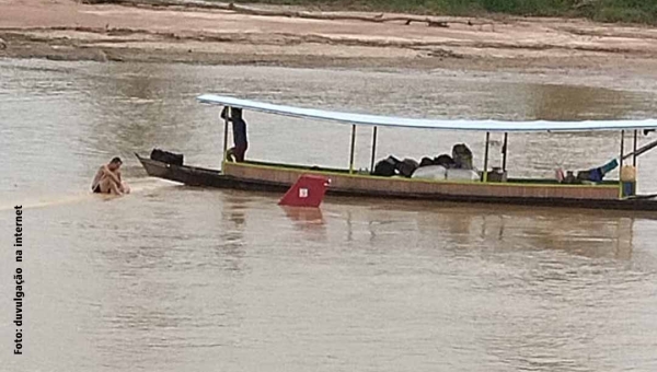 Avião de pequeno porte cai em rio no interior do Acre