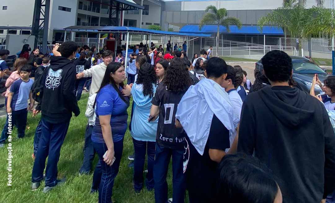 Princípio de incêndio atinge Colégio Adventista na Capital; apesar do susto ninguém ficou ferido