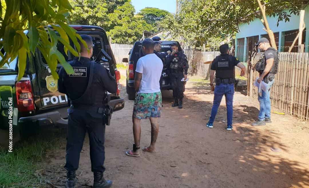 Polícia prende líder de fação e dois comandados responsáveis por ataques a rivais