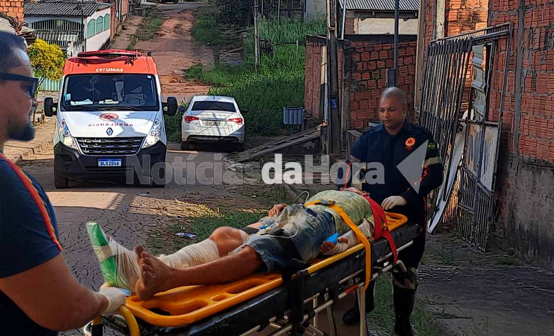 Homem tenta vender celular roubado e é "disciplinado" por facção criminosa no bairro Vitória, em Rio Branco