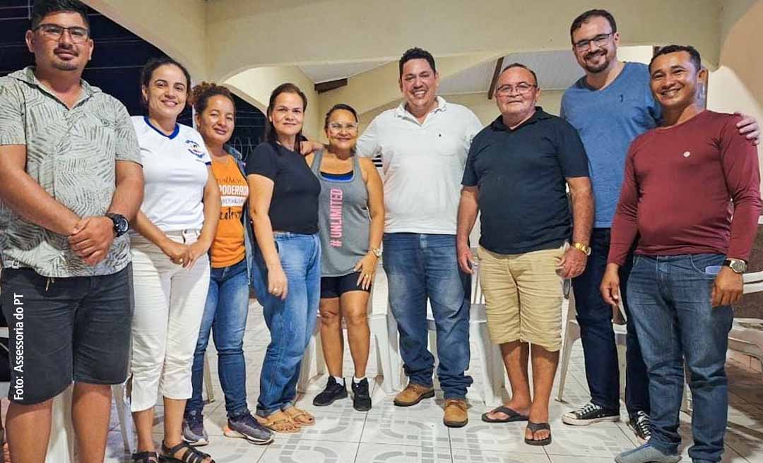 PT oficializa apoio à pré-candidatura do ex-prefeito Burica à prefeitura de Rodrigues Alves