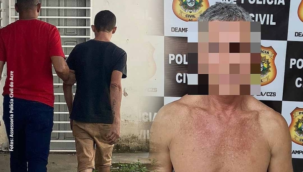 Polícia prende homens acusados de maus-tratos contra os filhos e invasão de domicílio de ex-companheira