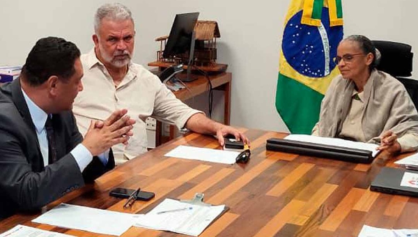 Petecão e Marina Silva discutem projeto de energia limpa e sustentável