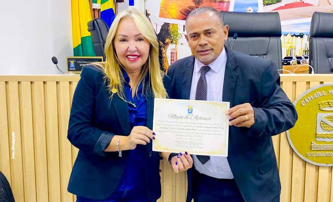 Deracre recebe Moção de Aplauso na Câmara Municipal de Rio Branco