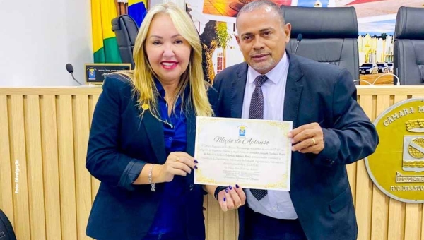 Deracre recebe Moção de Aplauso na Câmara Municipal de Rio Branco