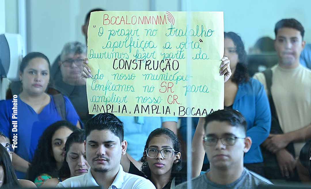 Concurseiros pedem apoio de vereadores para aprovação de projeto que amplia vagas em concurso da Prefeitura de Rio Branco