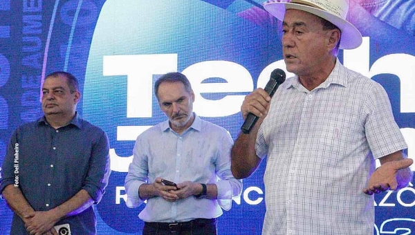 Prefeito Bocalom participa da abertura do 1º Festival TechJovem Digital Rio Branco/Amazônia 2024