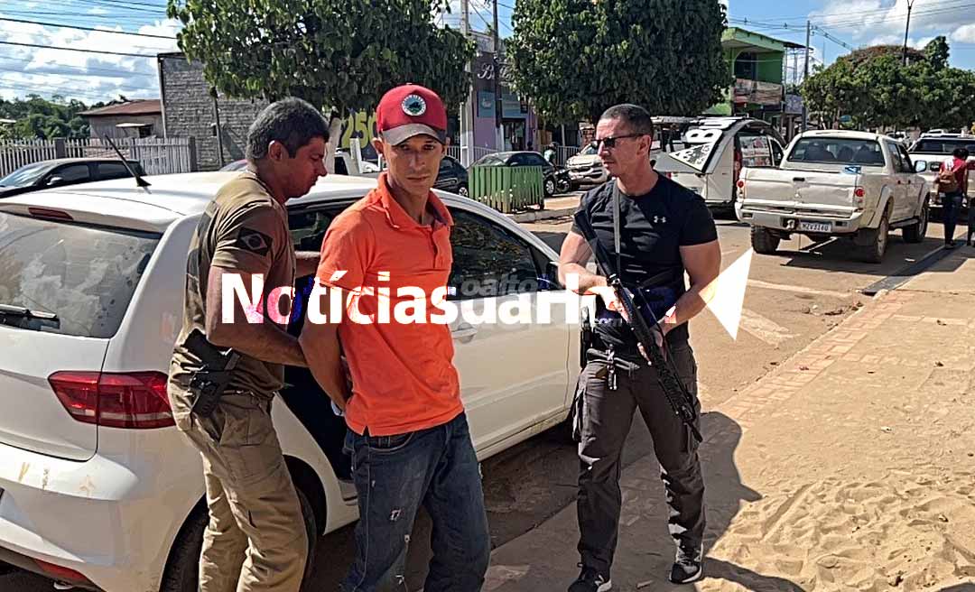 Em menos de 24 horas, suspeito de assassinato de irmão é capturado pela Polícia Civil do Acre