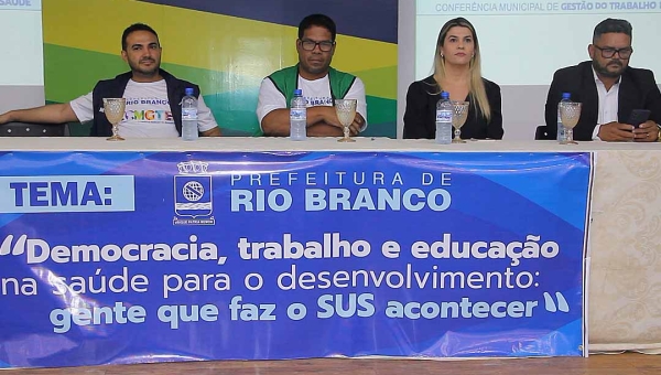 Prefeitura realiza 2ª Conferência Municipal Gestão do trabalho e Educação na Saúde