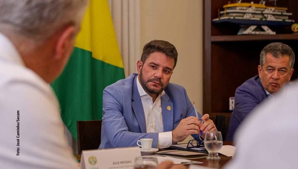 Governador Gladson Cameli reforça compromisso ambiental do Acre em encontro com delegação europeia