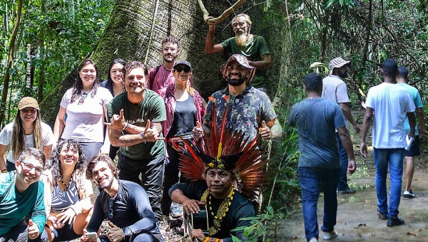 Trilha ecológica que mostra “palmeiras andantes” ganha adesão de turistas do Brasil e do mundo