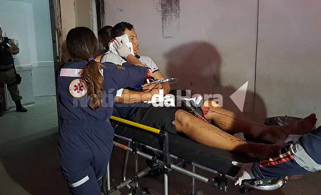 Violência no Centro de Rio Branco: homem sofre tentativa de latrocínio após recusar entregar pertences