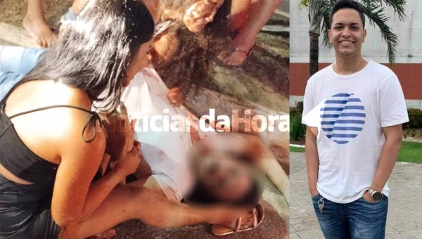 Jovem morre em acidente de moto ao colidir com palmeira na Avenida Ceará, em Rio Branco