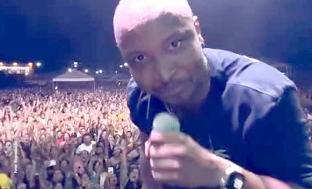 Thiaguinho posta vídeo de show em Rio Branco e diz: “O Acre existe e é pagodeiro!”