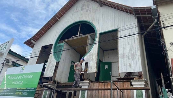 Prefeitura de Tarauacá realiza a reinauguração do Teatro José Potyguara nesta segunda-feira