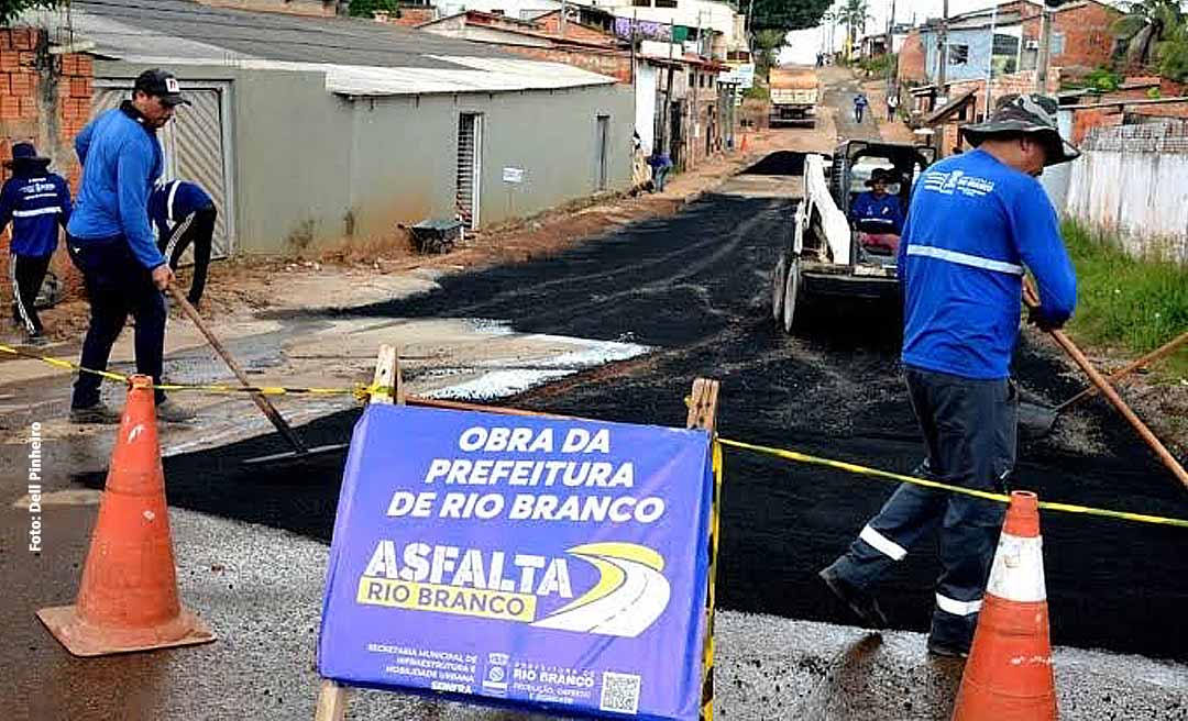 Empréstimo de R$140 milhões para o programa 'Asfalta Rio Branco' é liberado pelo Tesouro Nacional