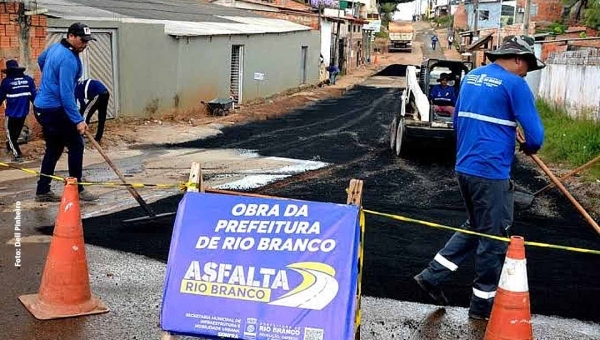 Empréstimo de R$140 milhões para o programa 'Asfalta Rio Branco' é liberado pelo Tesouro Nacional