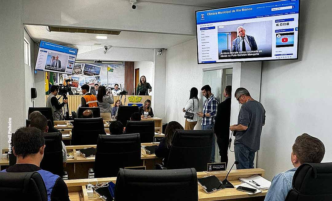 Falta de água e revitalização do Rio Acre são temas de audiência pública na Câmara de Rio Branco