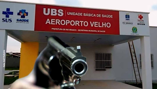 Criminosos invadem UBS do Aeroporto Velho e ameaçam pacientes e funcionários; CRM emite nota de repúdio