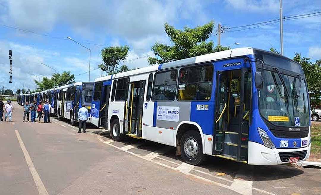 Justiça determina apreensão de 16 ônibus da Ricco; RBTrans diz que transporte público não será afetado em Rio Branco