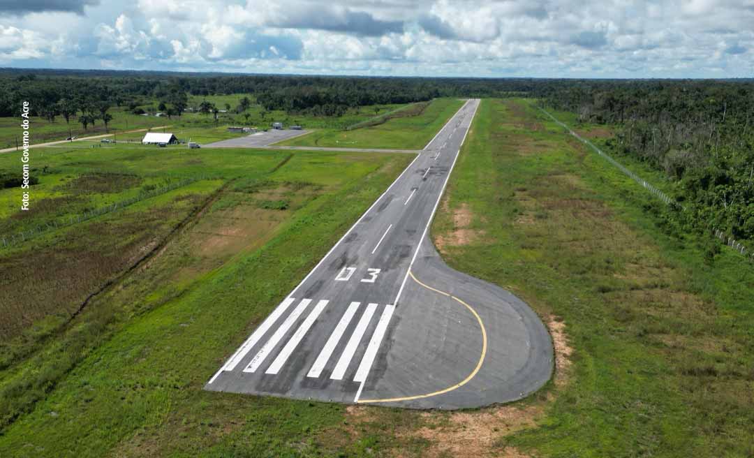 Aeródromos do Acre registram quase 10 mil voos em pouco mais de um ano