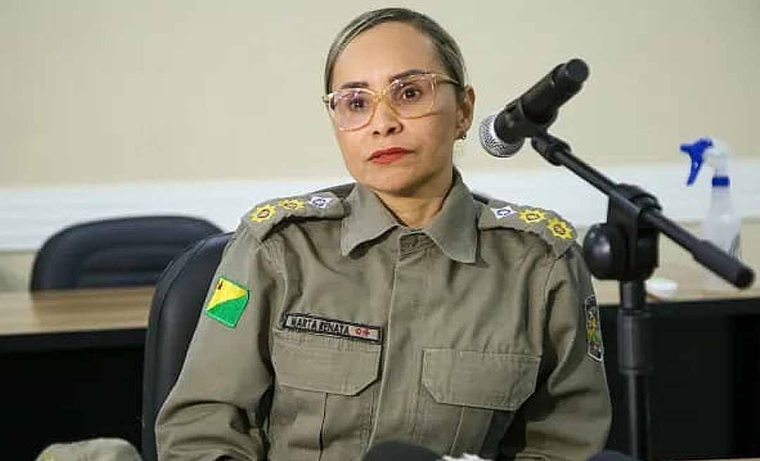 Coronel Marta Renata é a nova subcomandante da Polícia Militar do Acre