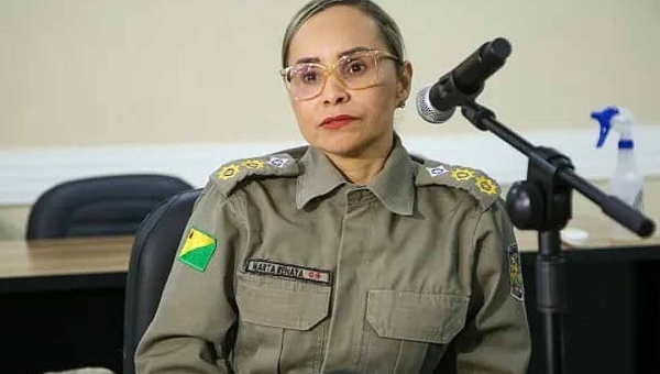 Coronel Marta Renata é a nova subcomandante da Polícia Militar do Acre