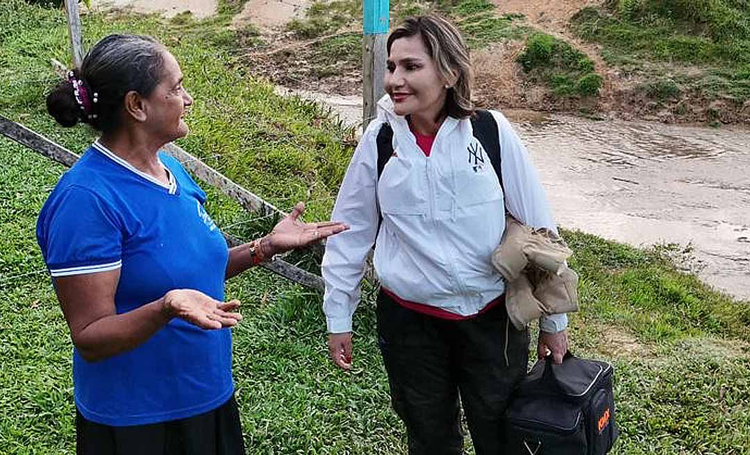 Durante visita de Jéssica Sales, moradores das comunidades ribeirinhas de Cruzeiro do Sul relatam descaso e abandono na área da saúde