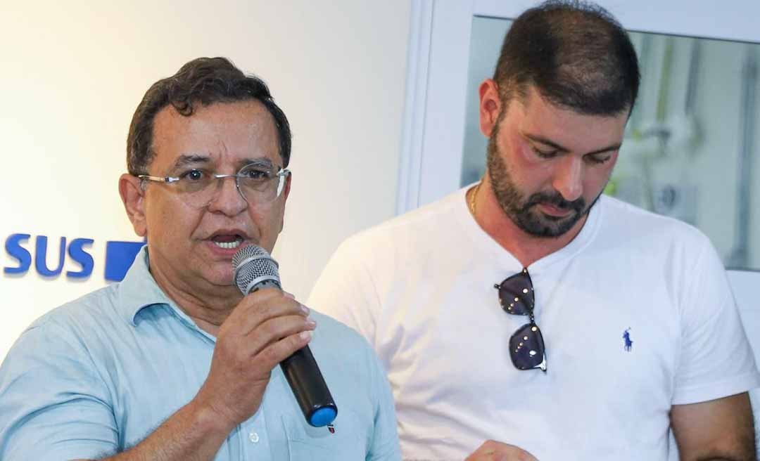 Gonzaga participa da entrega do Centro de Hemodinâmica no Juruá e parabeniza governador e equipe da Saúde