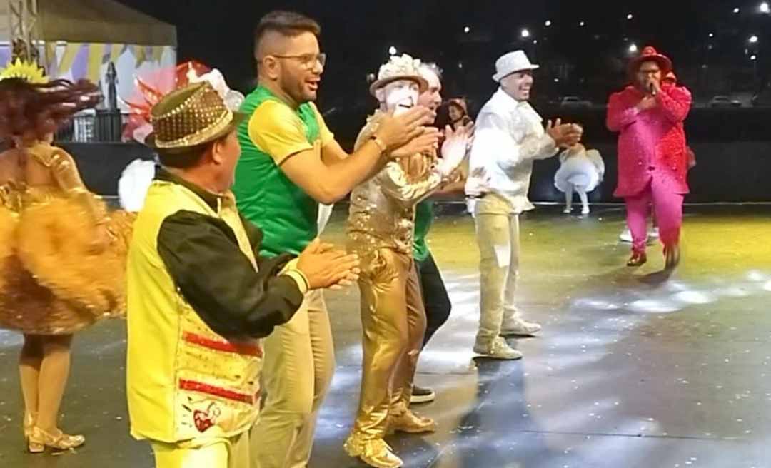 Última noite do Arraial Cultural tem Gladson e Minoru dançando quadrilha