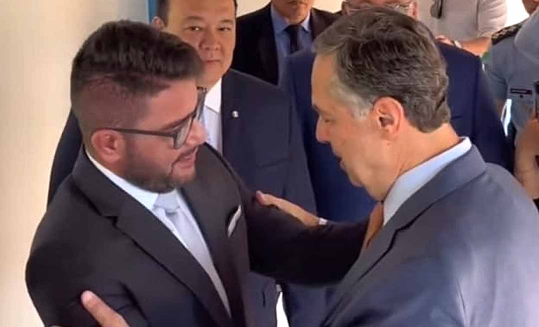 Ministro Luís Roberto Barroso é recebido em Rio Branco por Gladson e membros do TJAC