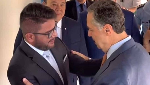 Ministro Luís Roberto Barroso é recebido em Rio Branco por Gladson e membros do TJAC