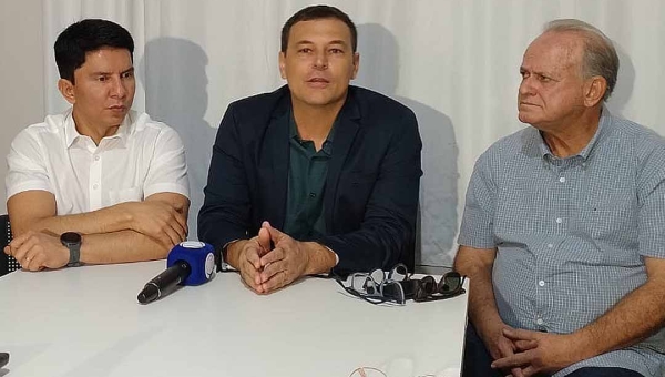 Sanderson Moura é anunciado como vice de Jenilson Leite, pré-candidato do PSB a prefeito de Rio Branco