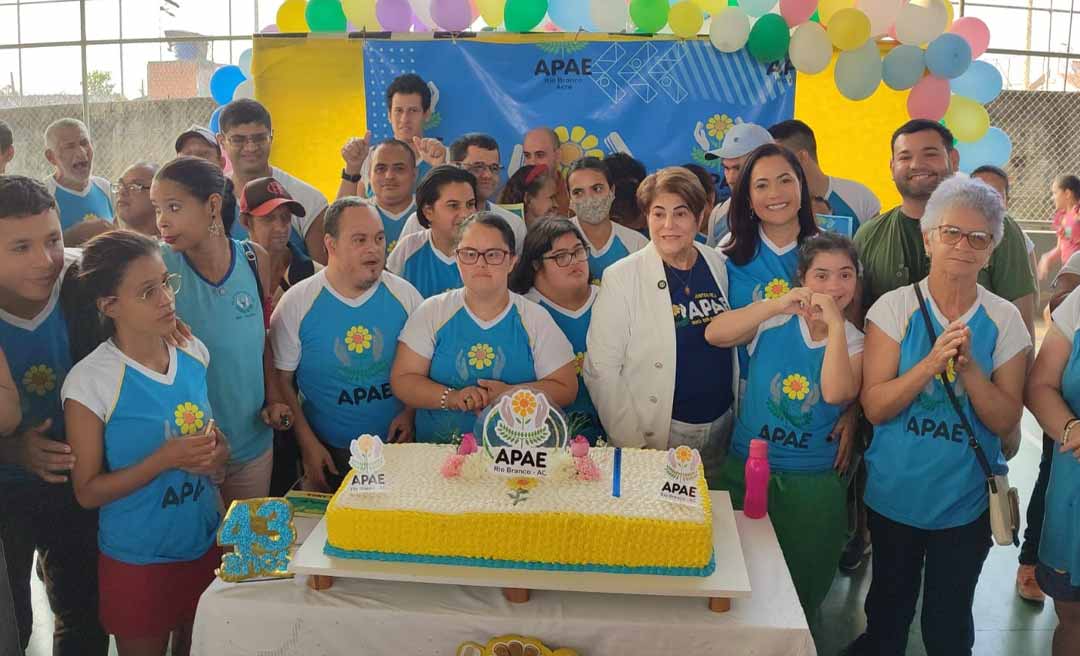 Apae Rio Branco comemora mais de quatro décadas de dedicação e amor aos excepcionais