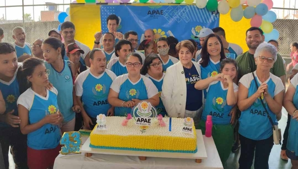 Apae Rio Branco comemora mais de quatro décadas de dedicação e amor aos excepcionais