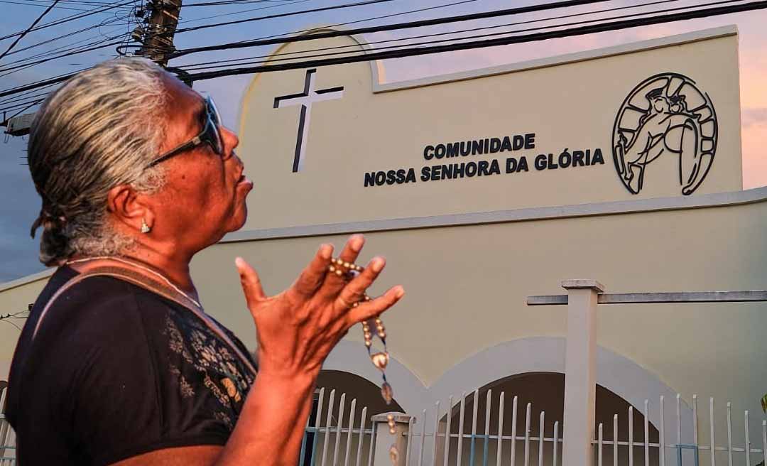 Comunidade de Rio Branco celebra Novenário de Nossa Senhora da Glória com devoção e fé