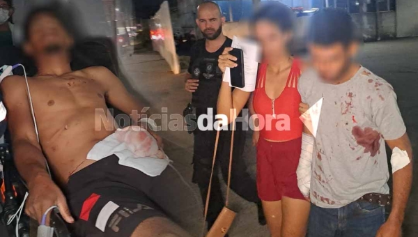 Discussão entre irmãos na Transacreana termina em tentativa de homicídio; vítima teve vísceras expostas