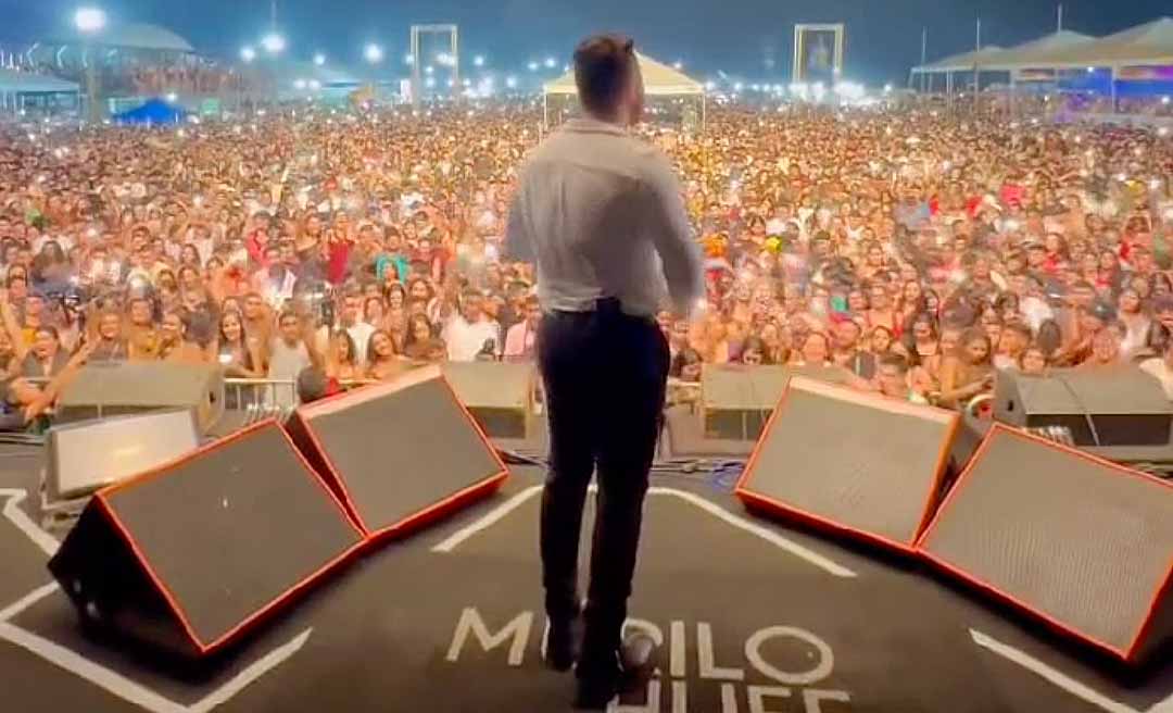 Com show de Murilo Huff, Expoacre Juruá recebe grande público no primeiro dia do evento