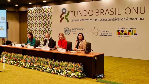 Em Brasília, Mailza Assis representa governo do Estado em apresentação do Fundo Brasil-ONU