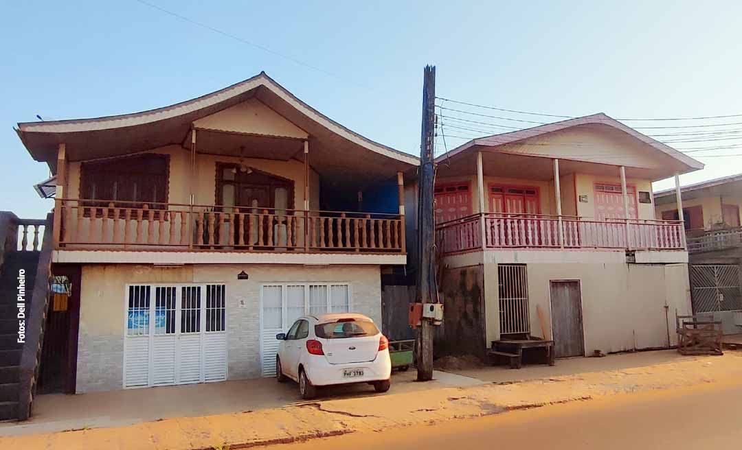 Arquitetura das casas de Boca do Acre chama atenção de quem visita a cidade amazonense