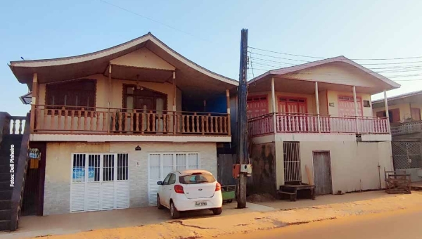 Arquitetura das casas de Boca do Acre chama atenção de quem visita a cidade amazonense